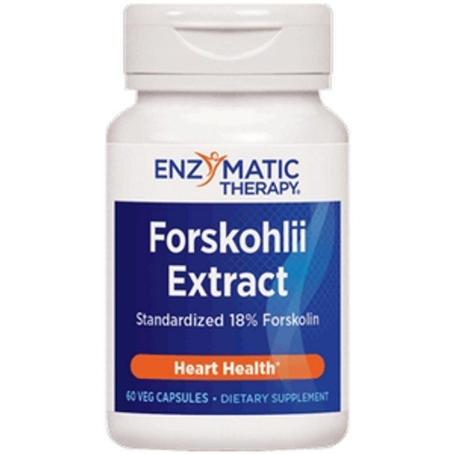 Forskohlii Extract 60c by Enzymatic Therapy