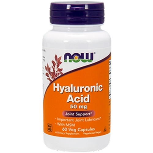 Hyaluronic Acid with MSM 60c by Now Foods