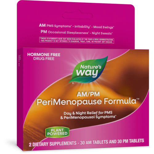 AM/PM PeriMenopause Formula 60t by Nature's Way