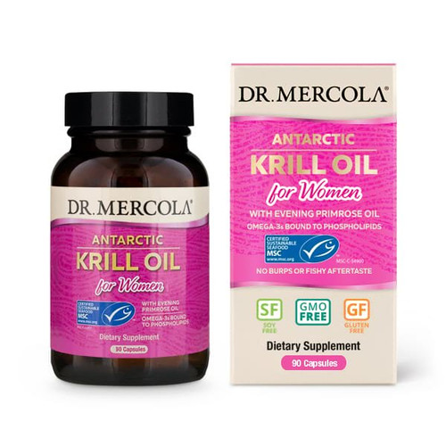 Krill Oil for Women with EPO 90c by Dr. Mercola