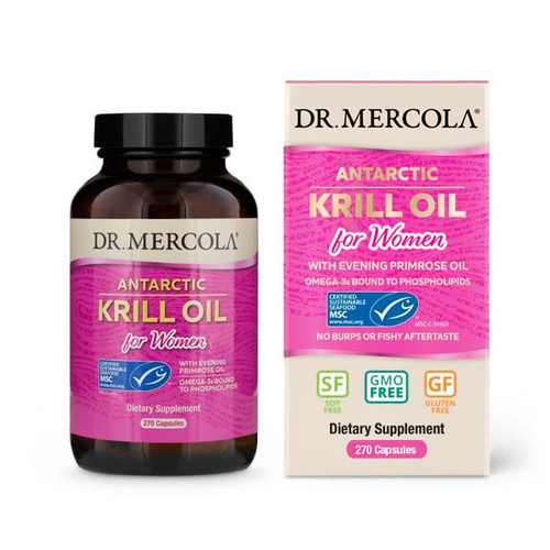 Krill Oil for Women with EPO 270c by Dr. Mercola