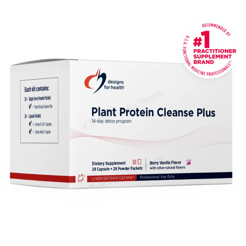 Plant Protein Cleanse Plus Detox 14 Day Program by Designs for Health