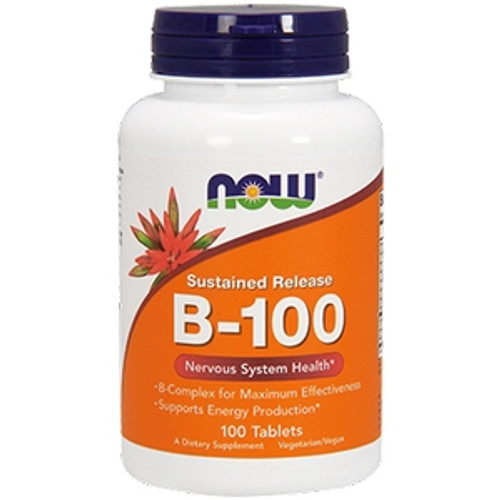 Vitamin B-100 SR 100t by Now Foods