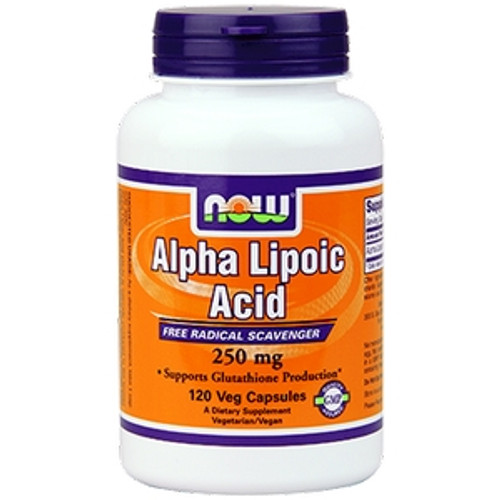 Alpha Lipoic Acid 250mg 120c by Now Foods