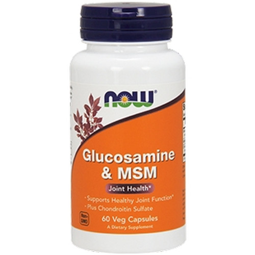 Glucosamine & MSM 60c by Now Foods