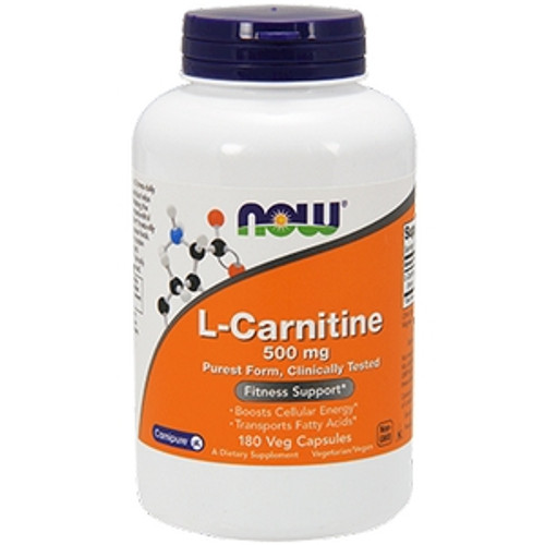 L-Carnitine 500mg 180c by Now Foods