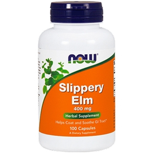 Slippery Elm 400mg 100c by Now Foods