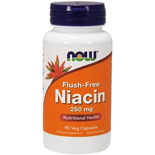 Flush-Free Niacin 250mg 90c by Now Foods