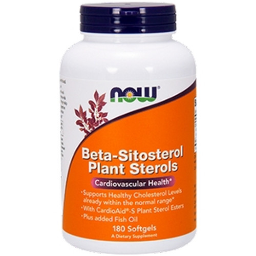 Beta-Sitosterol Plant Sterols 180sg by Now Foods