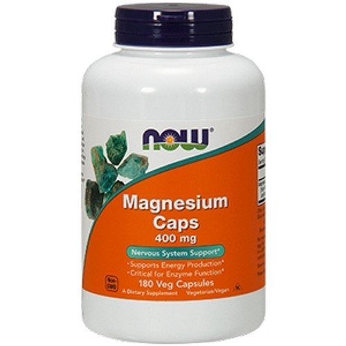 Magnesium 400mg 180c by Now Foods