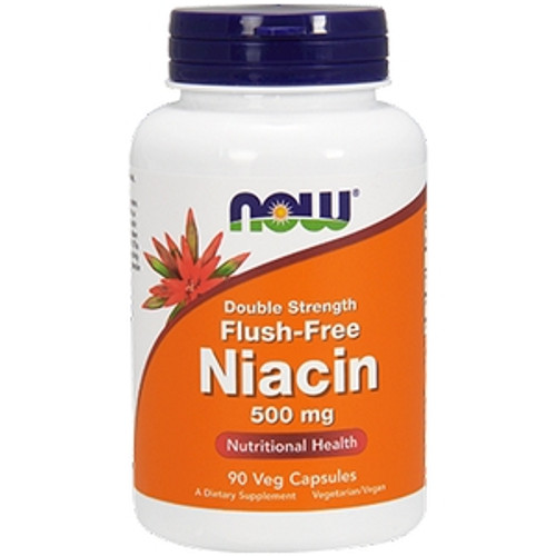Flush Free Niacin 500mg 90c by Now Foods