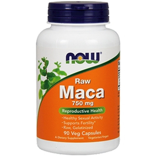 Raw Maca 750mg 90c by Now Foods