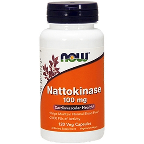 Nattokinase 100mg 120c by Now Foods