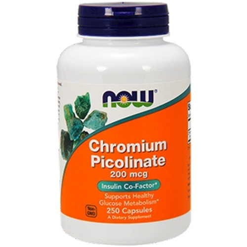 Chromium Picolinate 200 mcg 250c by Now Foods