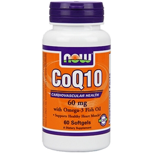 CoQ10 60mg 60sg by Now Foods