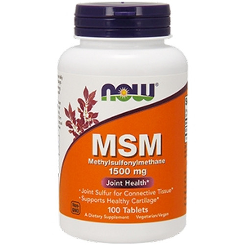 MSM 1500mg 100t by Now Foods