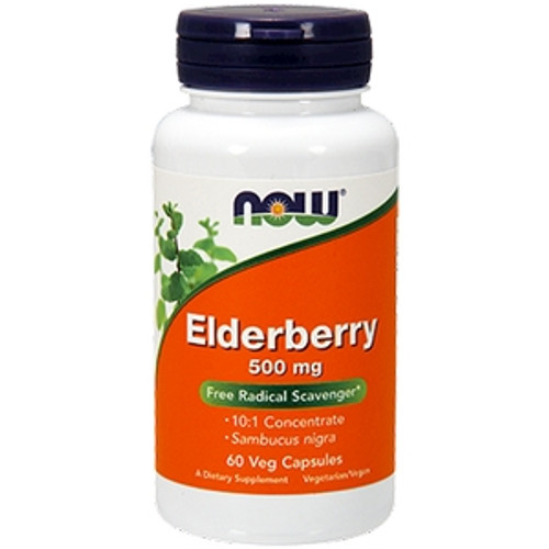 Elderberry Extract 500mg 60c by Now Foods