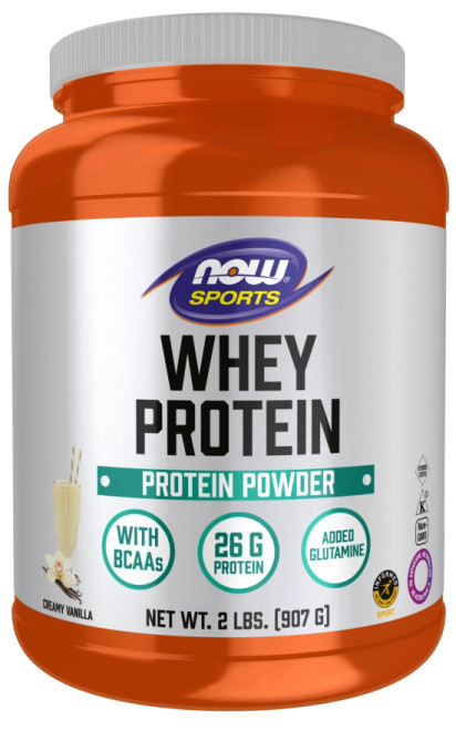 Whey Protein (Natural Vanilla) 2 lbs by Now Foods
