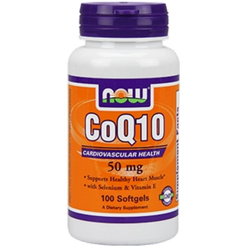 CoQ10 50mg 100sg by Now Foods