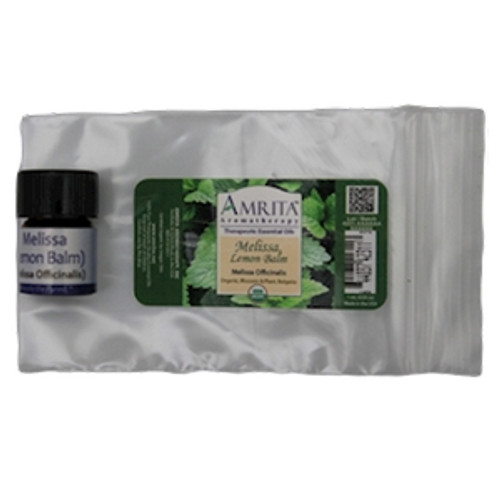 Melissa (Lemon Balm) Essential Oil - 1 ml by Amrita Aromatherapy