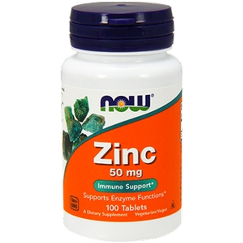 Zinc 50mg 100t by Now Foods