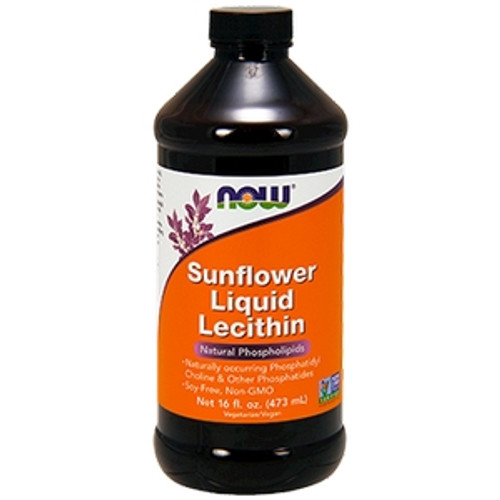 Sunflower Liquid Lecithin 16 fl oz by Now Foods