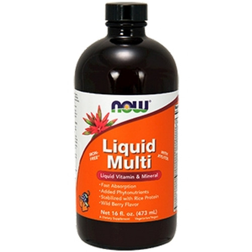 Liquid Multi (Wild Berry) 16 fl oz by Now Foods