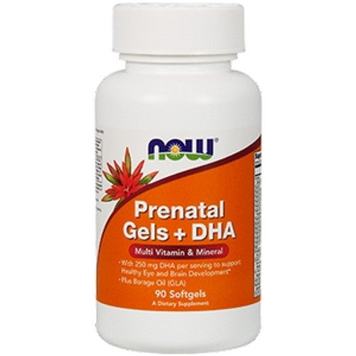 Prenatal Gels + DHA 90sg by Now Foods