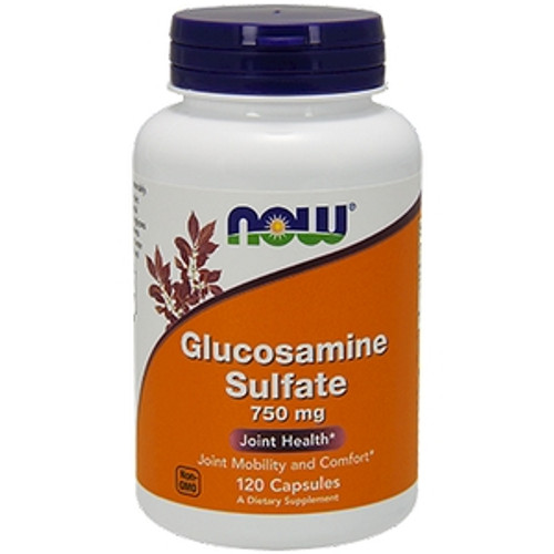 Glucosamine Sulfate 750mg 120c by Now Foods