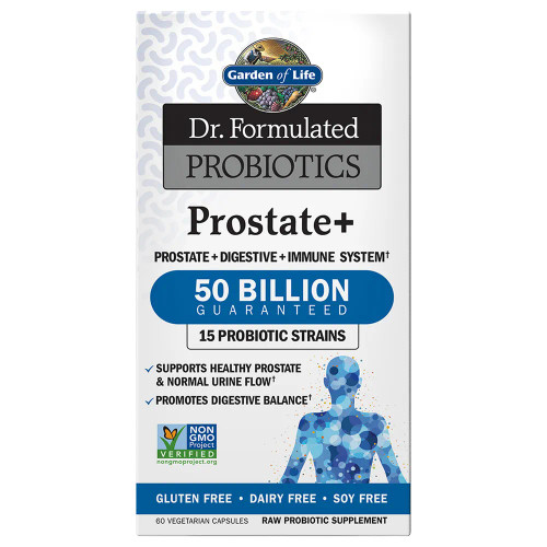 Dr. Formulated Probiotics Prostate+ 60c by Garden of Life