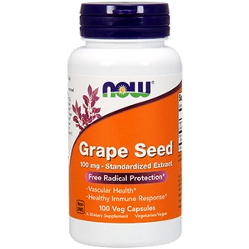 Grape Seed Extract 100mg 100c by Now Foods