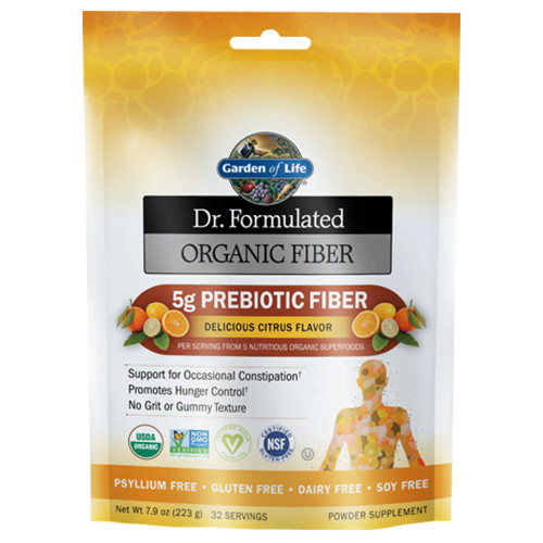 Dr. Formulated Organic Fiber Citrus 32 serv by Garden of Life
