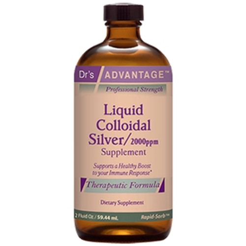 Colloidal Silver 2000 ppm 2 fl oz by Dr.'s Advantage