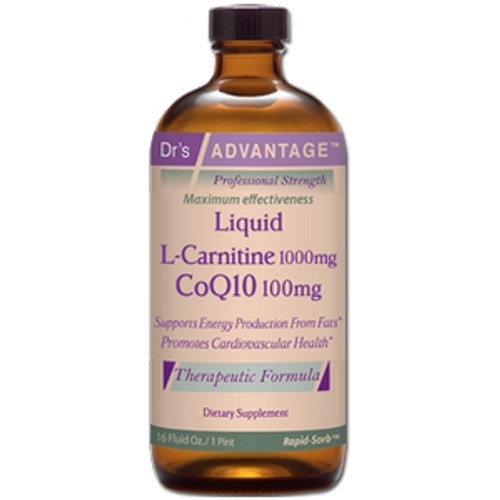 L-Carnitine CoQ10 16 fl oz by Dr.'s Advantage