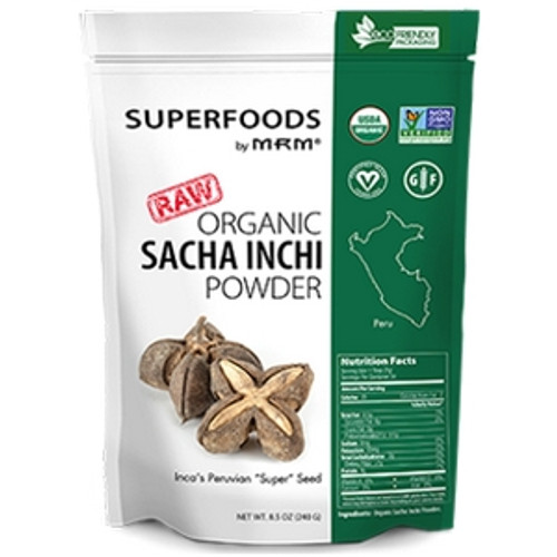 Raw Organic Sacha Inchi Powder 8.5 oz by Metabolic Response Modifier