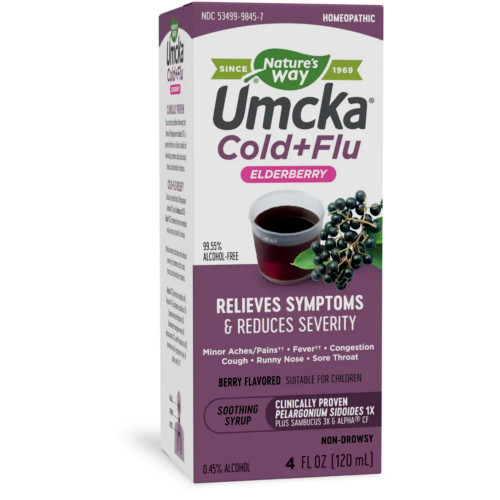 Umcka Elderberry Intensive Syrup 4 oz by Nature's Way