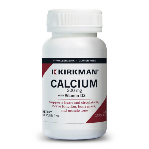 Calcium 200 mg 120c by Kirkman Group
