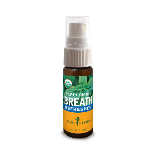 Breath Refresher Peppermint 14ml by Herb Pharm