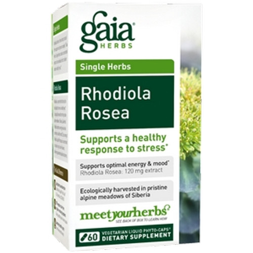 Rhodiola Rosea 60c by Gaia Herbs/Professional Solutions