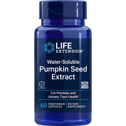 Water-Soluble Pumpkin Seed Extract 60c by Life Extension