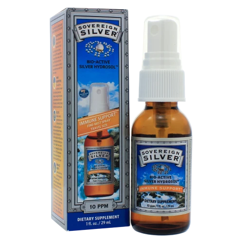 Bio-Active Silver Hydrosol Immune Fine Mist Spray 1oz by Sovereign Silver