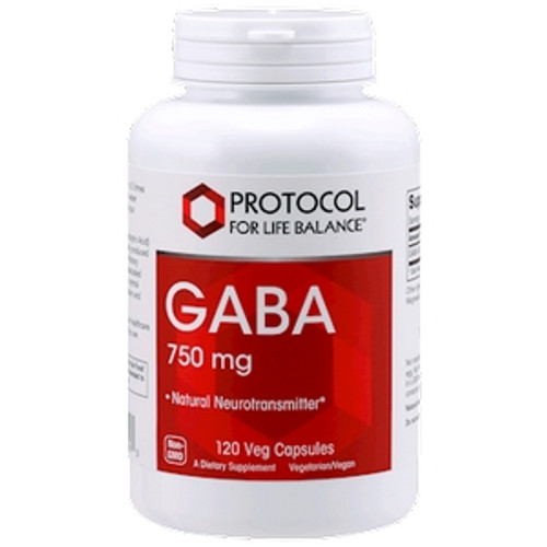 Gaba 750 mg 120c by Protocol for Life