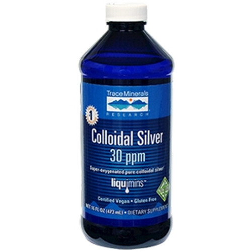 Colloidal Silver 30 PPM 16 fl oz by Trace Minerals Research
