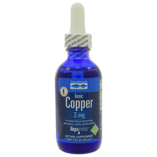 Liquid Ionic Copper 2fl oz by Trace Minerals Research
