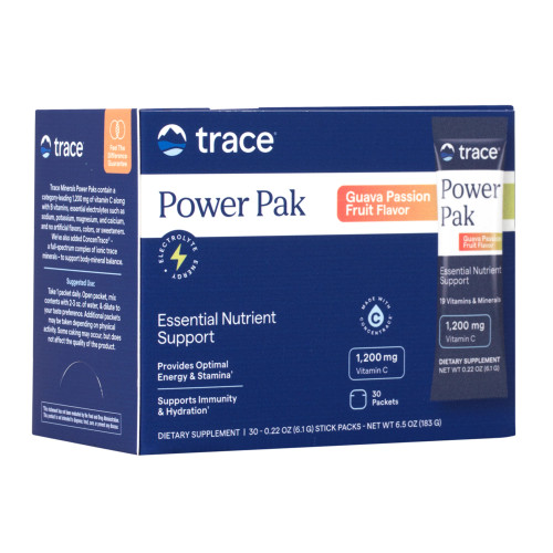 Power Pak Guava Passion Fruit 30pack by Trace Minerals Research