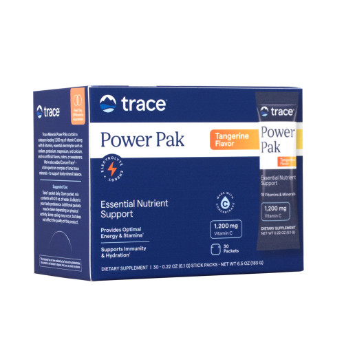 Electrolyte Stamina Power Pak - Non-GMO Tangerine 30pack by Trace Minerals Research