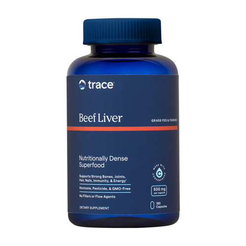 TMAncestral Beef Liver 180c by Trace Minerals Research