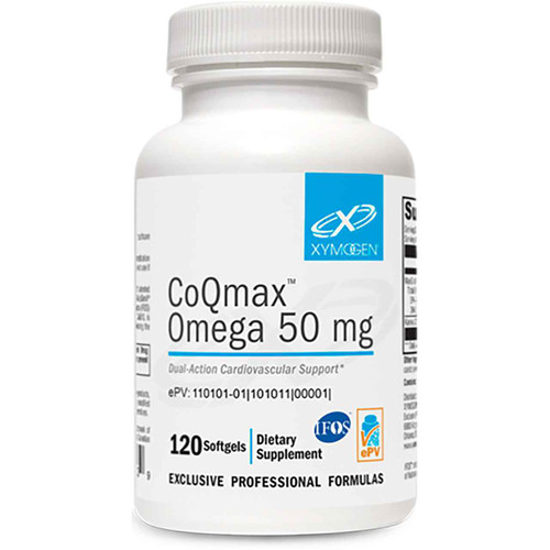 CoQmax Omega 50 mg 120 sg by Xymogen