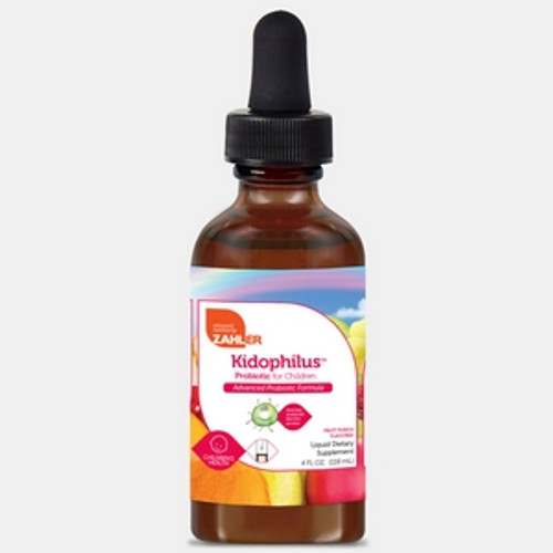 Kidophilus-Fruit Punch 4oz Liquid by Zahler