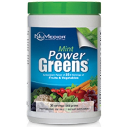 Power Greens Mint 30 svgs by NuMedica